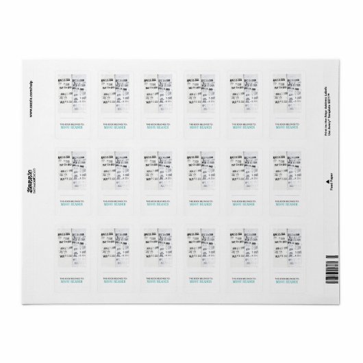 この本は売り場だ ラベル (フルシート)