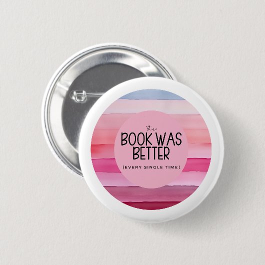 この本は好い方だ独身のった 缶バッジ (正面&裏面)