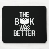 この本は好おもしろいき読で好きだった マウスパッド (正面)