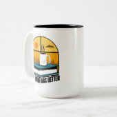 この本は好かった ツートーンマグカップ (正面左)