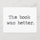 この本は好かった ポストカード (正面)