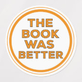 この本は好かった ラベル (デザイン1)