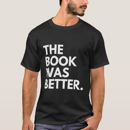 この本は好かった Tシャツ (正面)