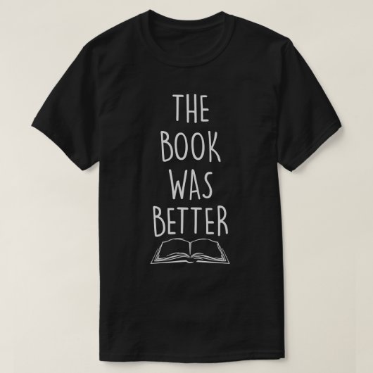 この本は好かった Tシャツ (デザイン正面)
