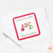 この本は孤児じゃない養子に出すな スクエアシール (封筒)