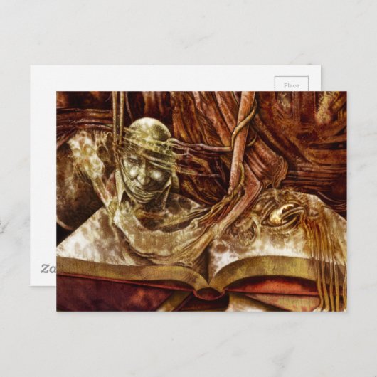 この本は幽霊のよく出る ポストカード (正面/裏面)