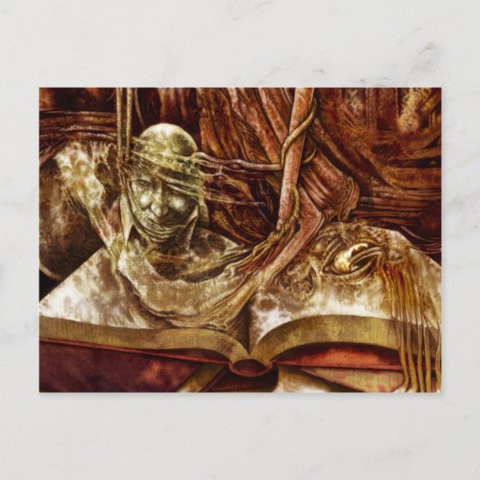 この本は幽霊のよく出る ポストカード (正面)