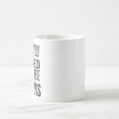 この本は本当に必要だ コーヒーマグカップ (中央)