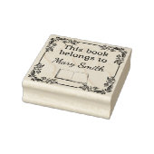 この本は次のものだ |ウッドのスタンプ ラバースタンプ (スタンプ)