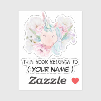 この本は次のものだ シール