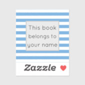 この本は次のものだ シール (シート)