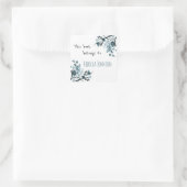 この本は次のものだ スクエアシール (バッグ)