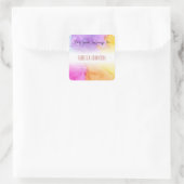 この本は次のものだ スクエアシール (バッグ)