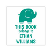 この本は次のものだ セルフインキングスタンプ (デザイン)