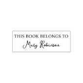 この本は次のものだ セルフインキングスタンプ (デザイン)