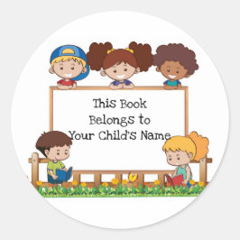 この本は次のものだ ラウンドシール