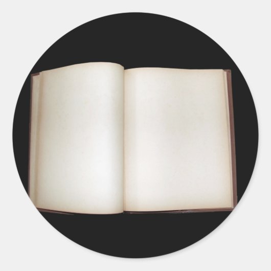 この本は次のものだ ラウンドシール (正面)