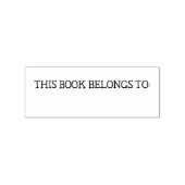 この本は次のものだ ラバースタンプ (インプリント)