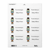 この本は次の本に属している： – 少年 ラベル (フルシート)