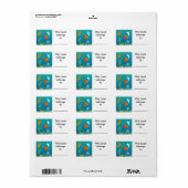 この本は海中に属す ラベル (フルシート)