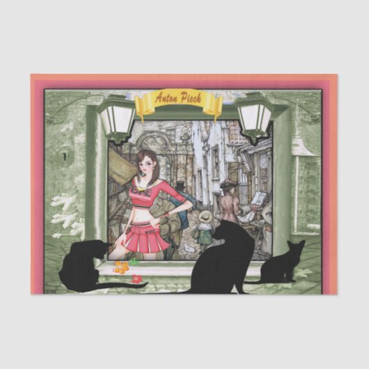 この本は火の無い蝋燭 薄葉紙 (正面)