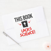 この本は科学が無い スクエアシール (封筒)