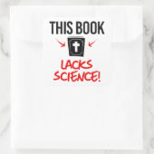 この本は科学が無い スクエアシール (バッグ)