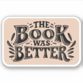 この本は良かった – ダークアカデミズムの美学 シール (正面)