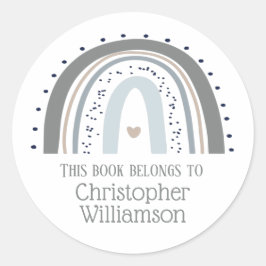 この本は蔵書票 ラウンドシール