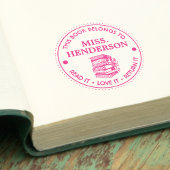 この本は～のものパーソナライズされただ セルフインキングスタンプ