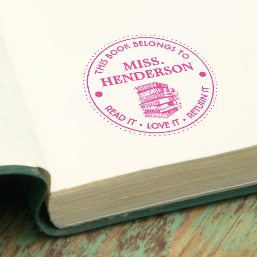 この本は~のものパーソナライズされただ セルフインキングスタンプ