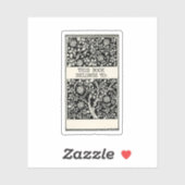 この本は～のもの Retro Book Plate シール (シート)