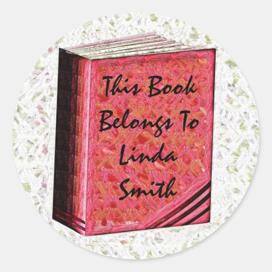 この本は…シール ラウンドシール (正面)