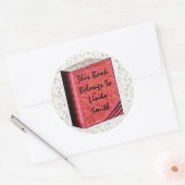 この本は…シール ラウンドシール (封筒)