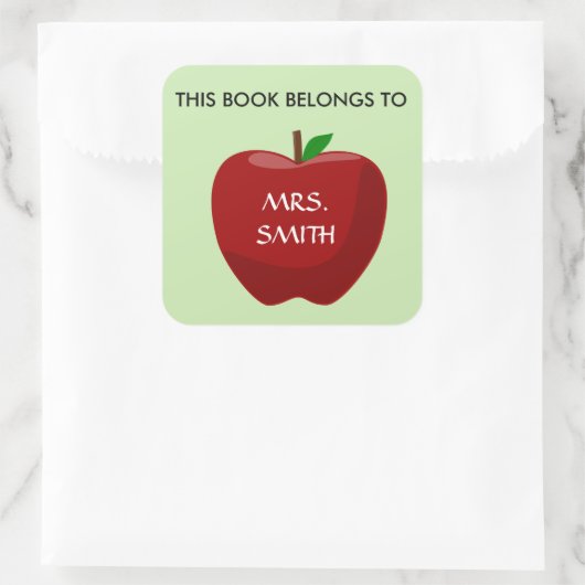 この本は… スクエアシール (バッグ)