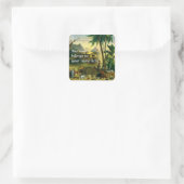 この本は…ファインアート蔵書票 スクエアシール (バッグ)