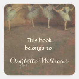 この本は…ファインアート蔵書票 スクエアシール