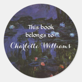 この本は…ファインアート蔵書票 ラウンドシール