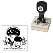 この本はMushroom Rubber Stampのものです ラバースタンプ (押印)