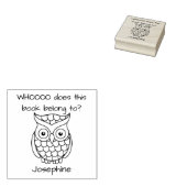 この本を書くキッズフクロウは可愛い漫画に属している ラバースタンプ (押印)