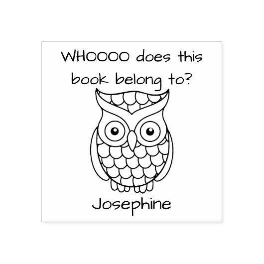 この本を書くキッズフクロウは可愛い漫画に属している ラバースタンプ (インプリント)