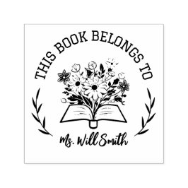 この本カスタムは先生に属する セルフインキングスタンプ