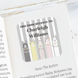 この本カラフルは蔵書票に属する スクエアシール