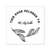 この本パーソナライズされたはモダン先生に属している セルフインキングスタンプ (デザイン)