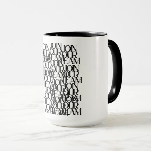 この杯のような人 マグカップ (正面右)