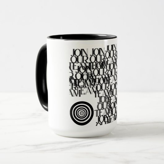 この杯のような人 マグカップ (正面左)