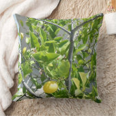 この枕で美しいレモンの木非常に! クッション (ブランケット)