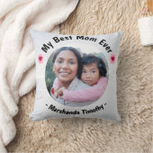 この枕は母を引き裂く – 彼女の写真を追加 クッション (ブランケット)