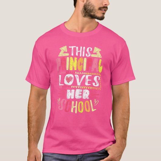 この校長が校長を愛する女性 Tシャツ (正面)