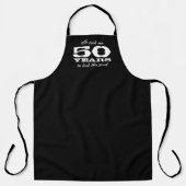 この格好良さになるのに50年かかりました メンズBBQ エプロン (正面)